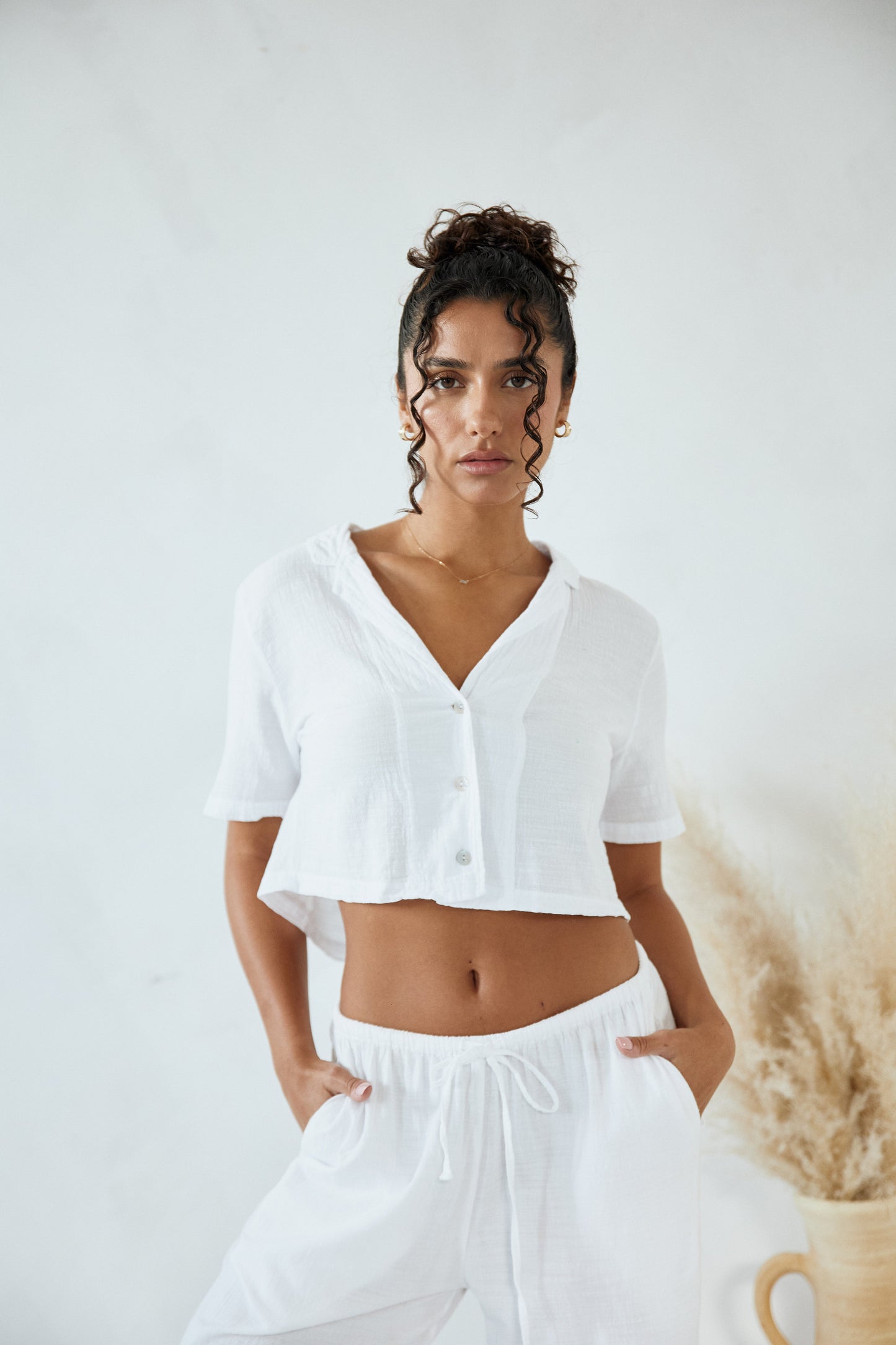 Rexa Crop Blazer