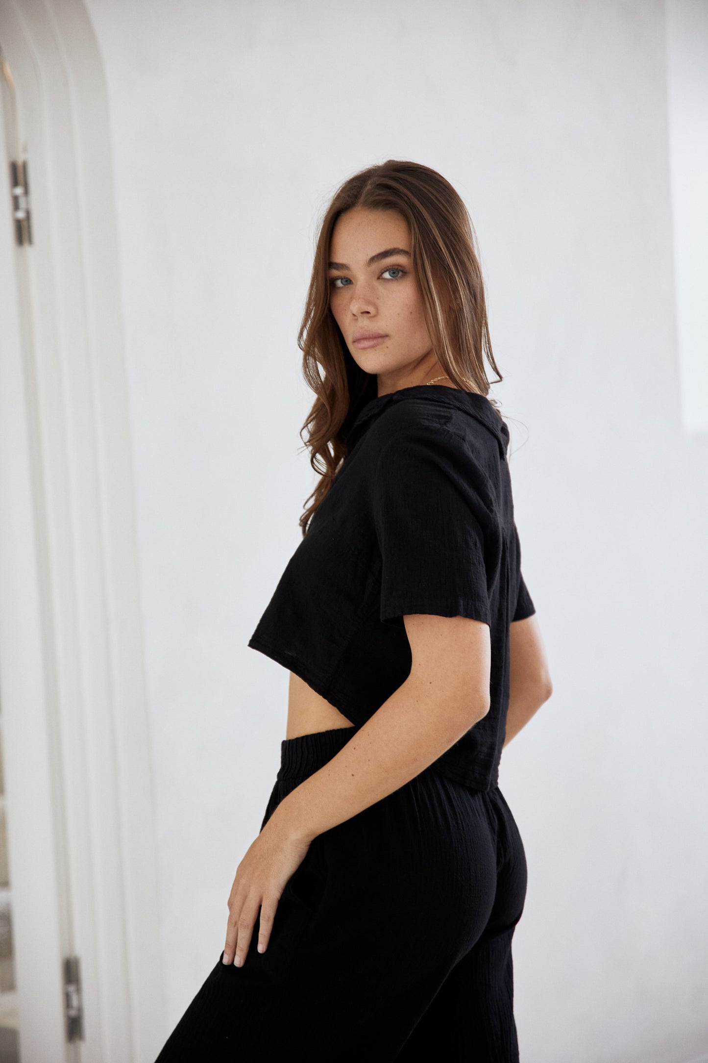 Rexa Crop Blazer