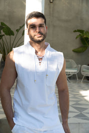 Daytona Sleeveless Shirt