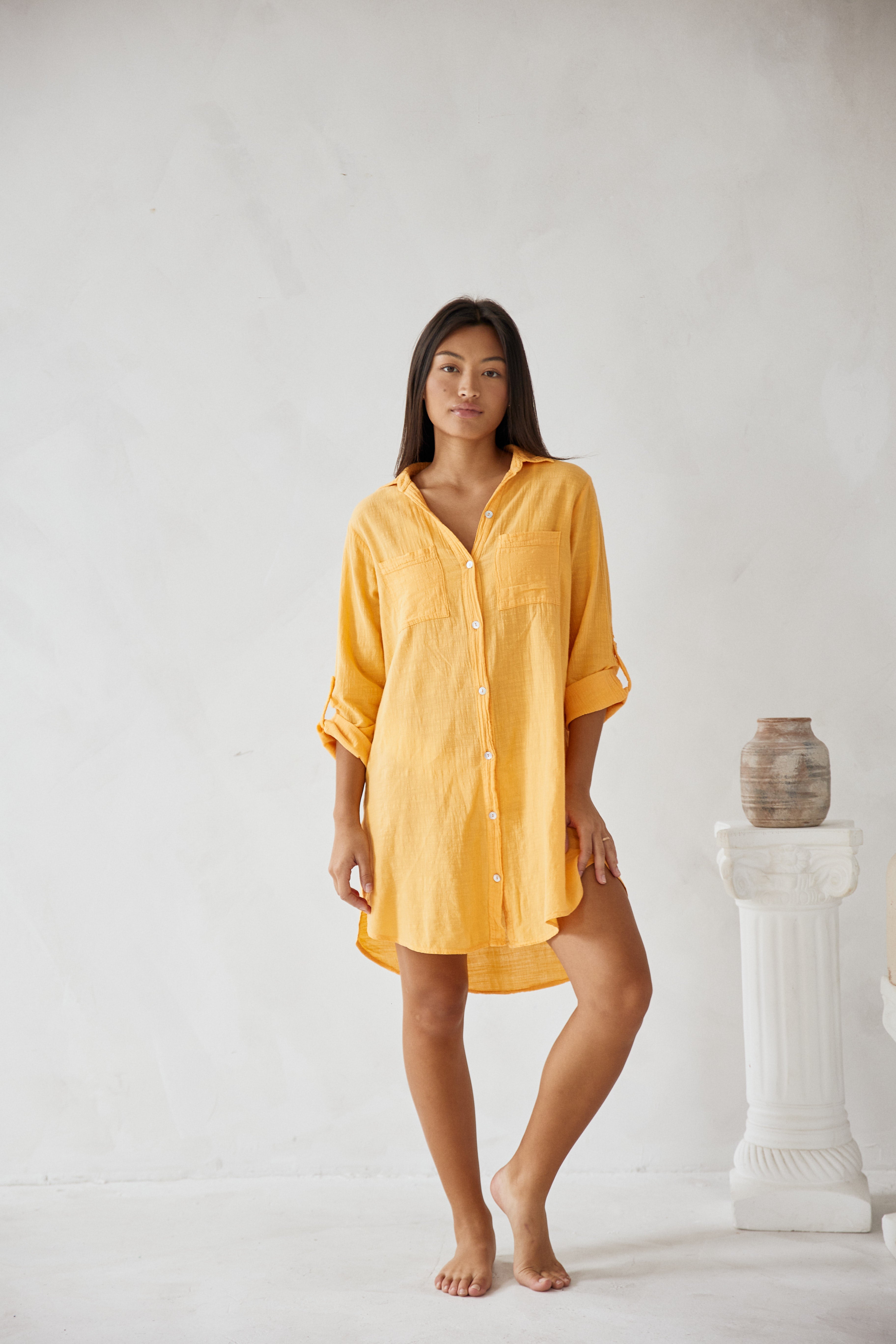 Cabana Shirt Dress