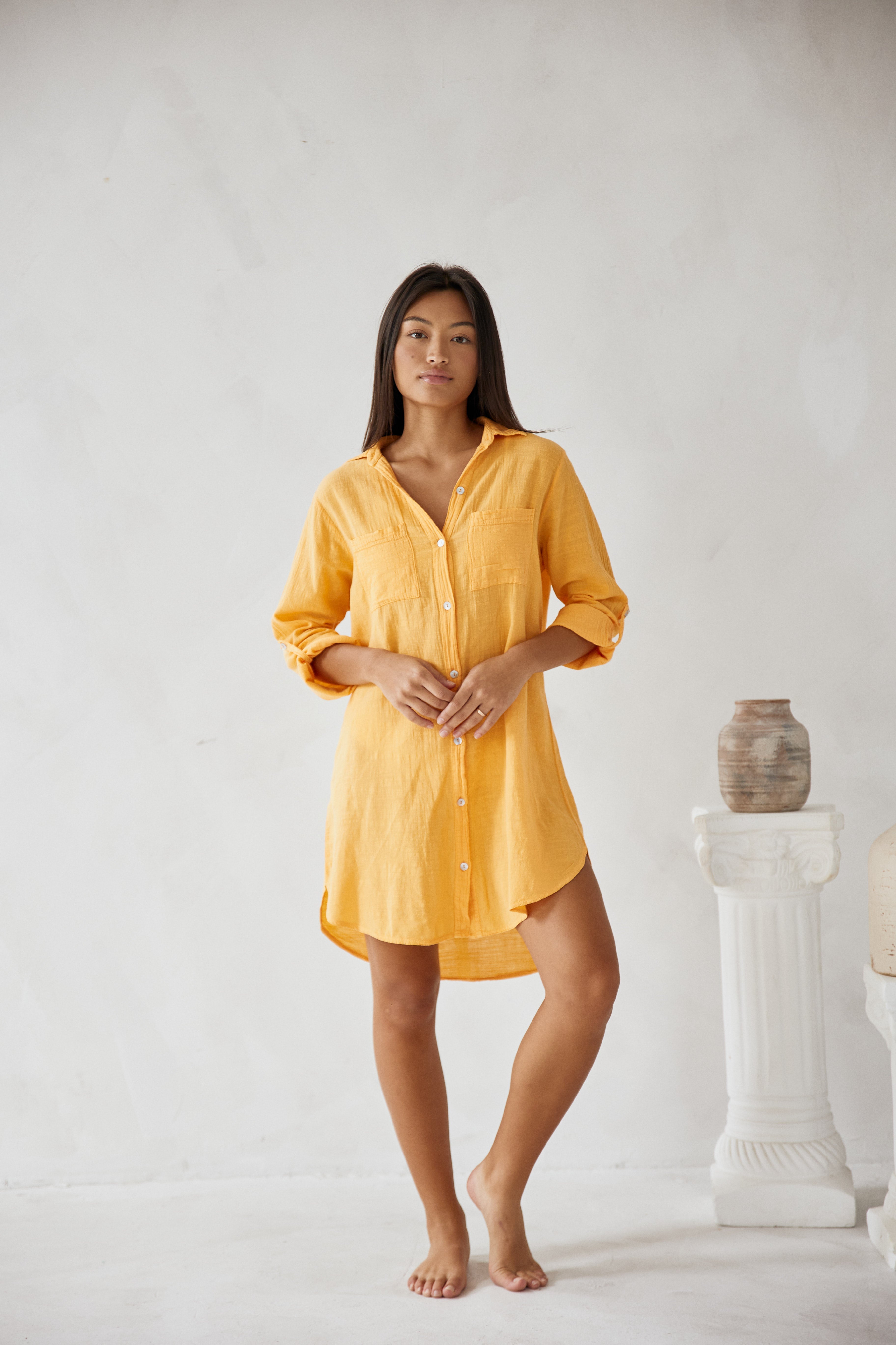Cabana Shirt Dress