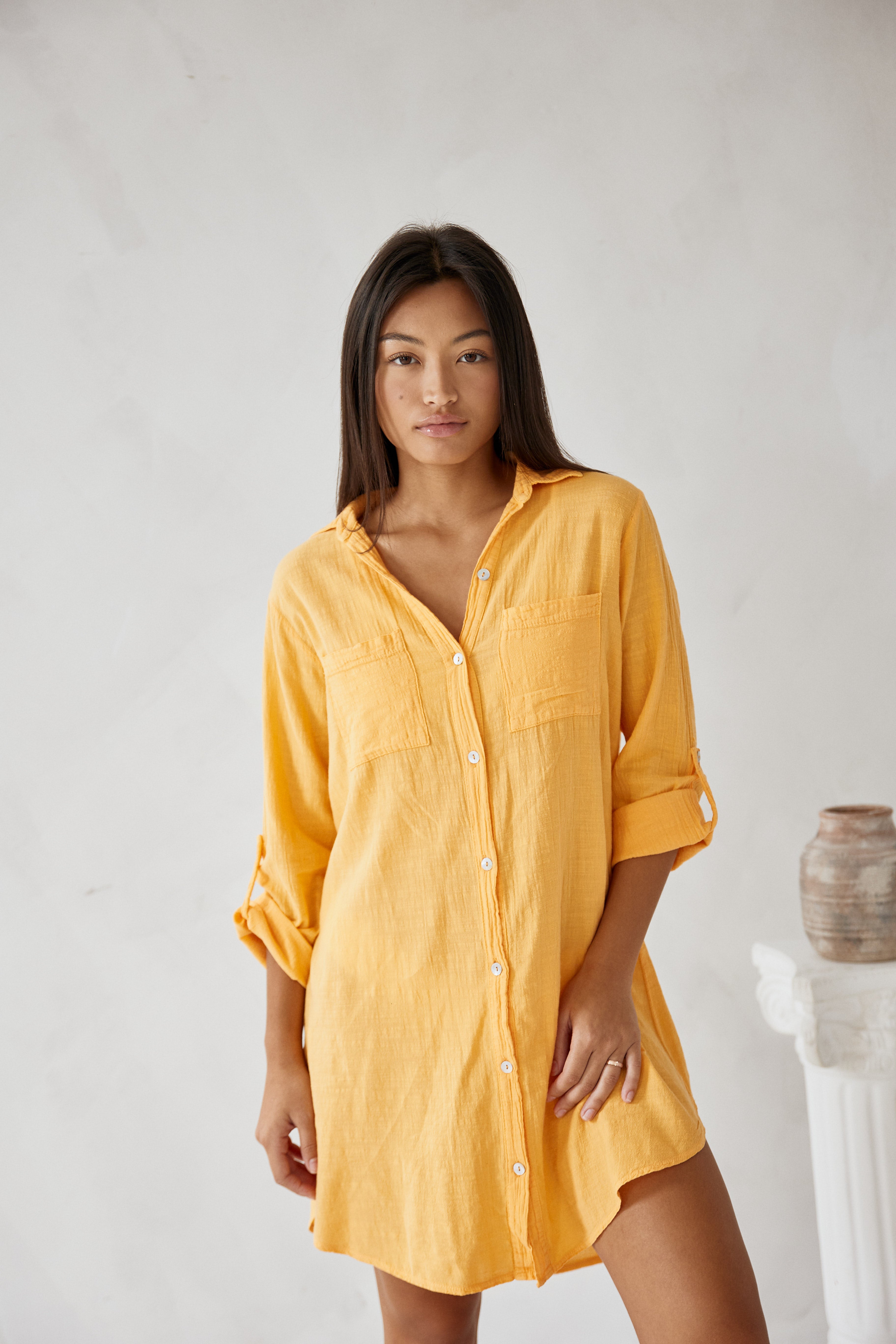 Cabana Shirt Dress