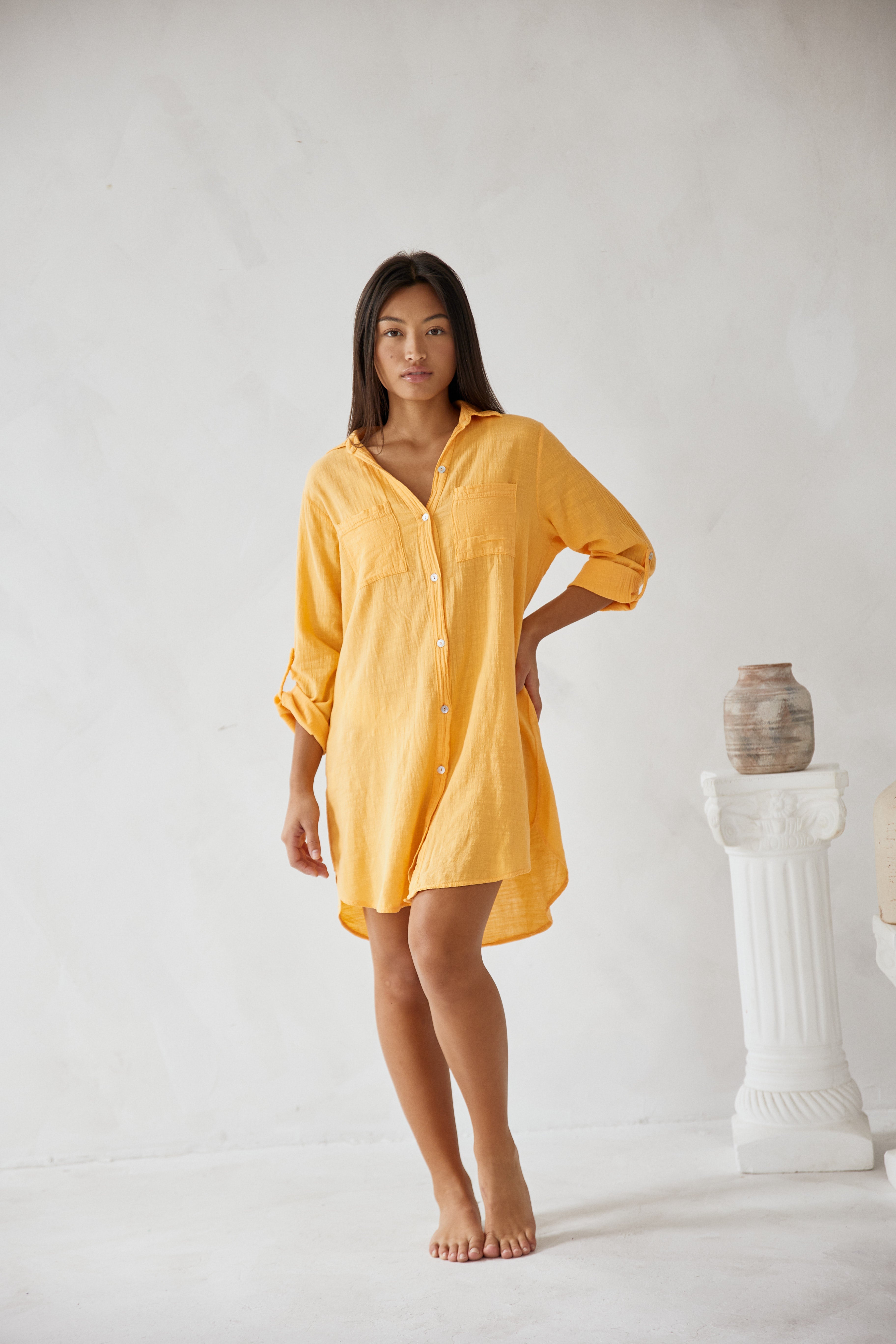 Cabana Shirt Dress