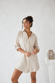 Cabana Shirt Dress