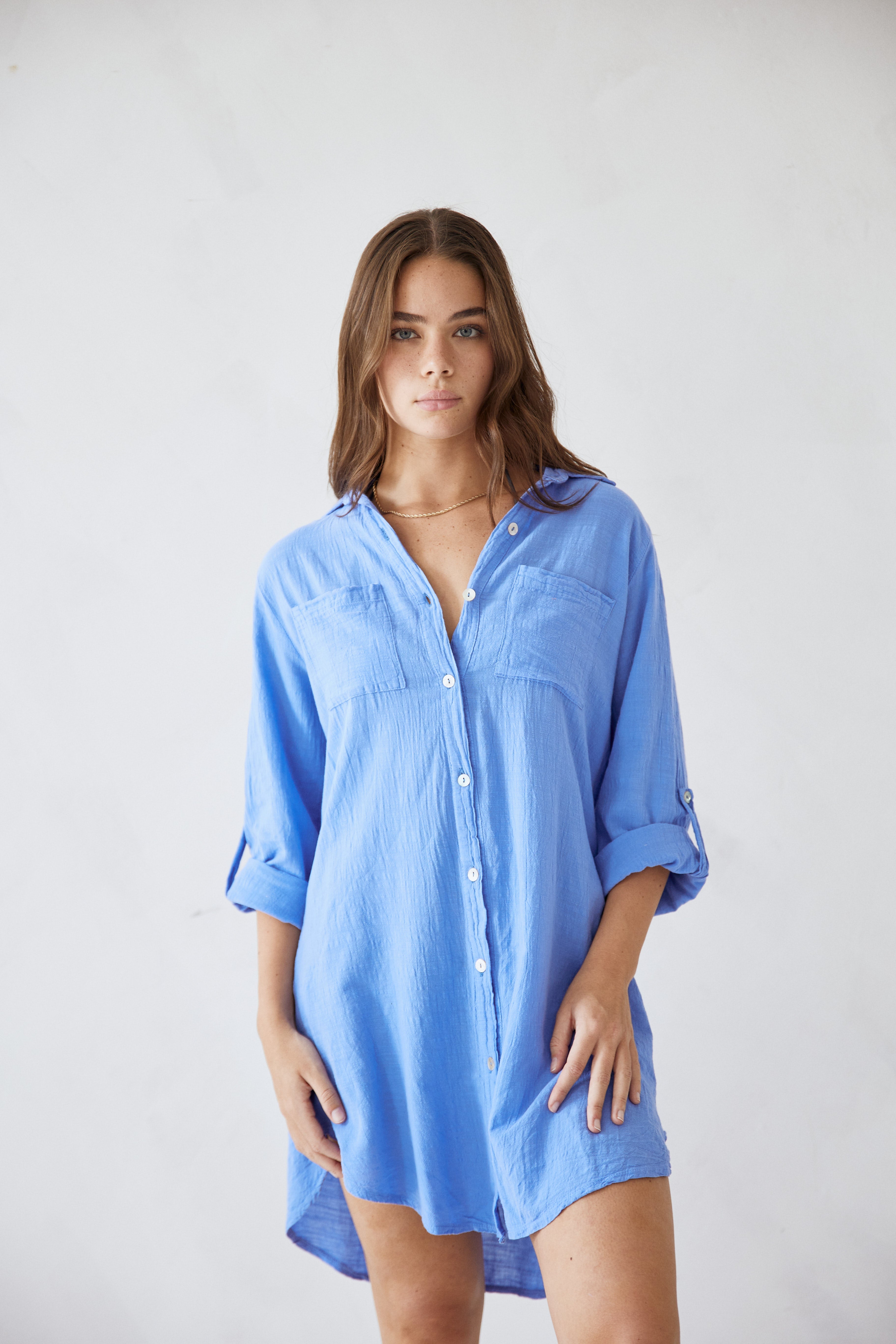 Cabana Shirt Dress