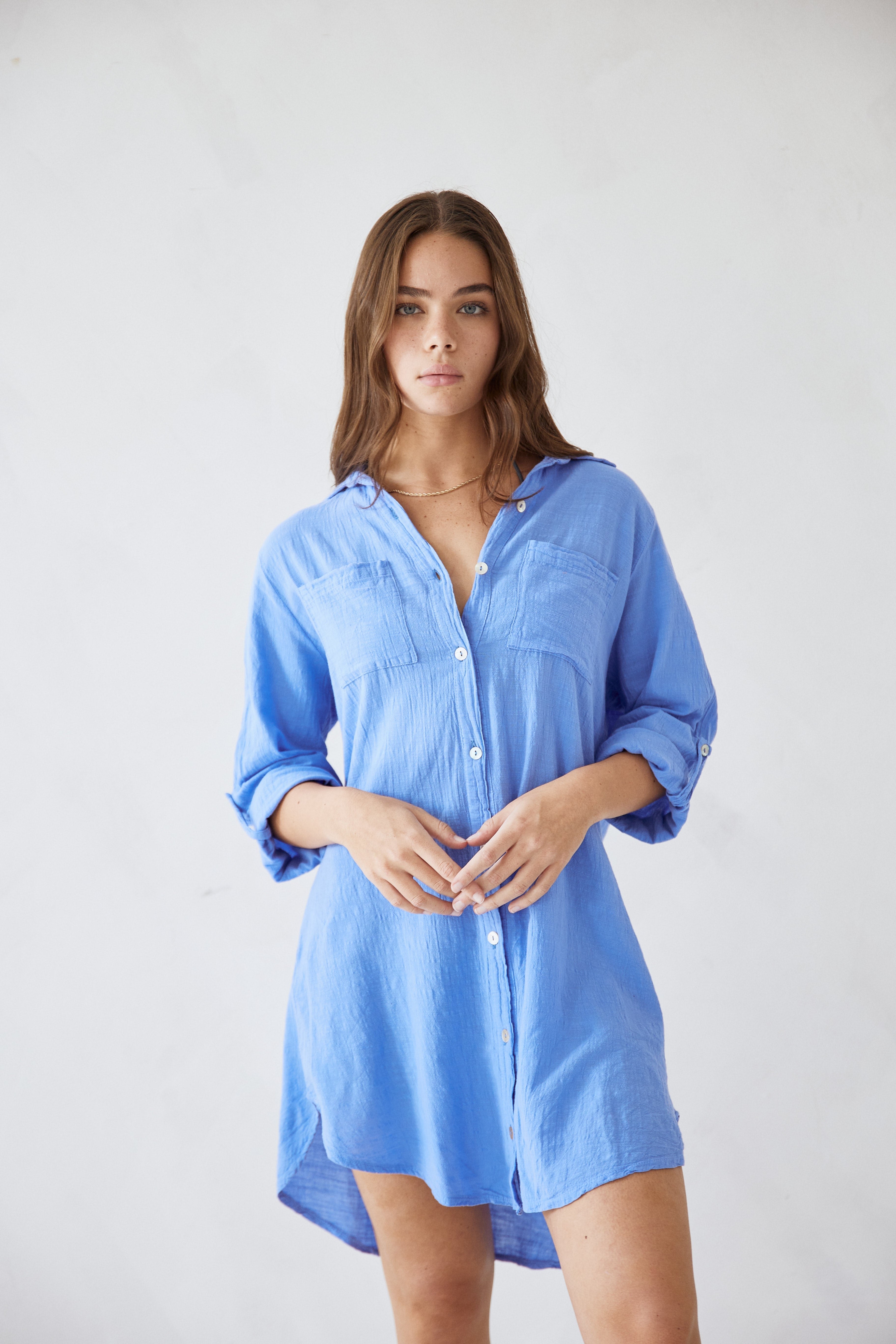 Cabana Shirt Dress